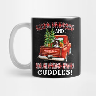 Warm Snuggles And English Springer Spaniel Cuddles Mug